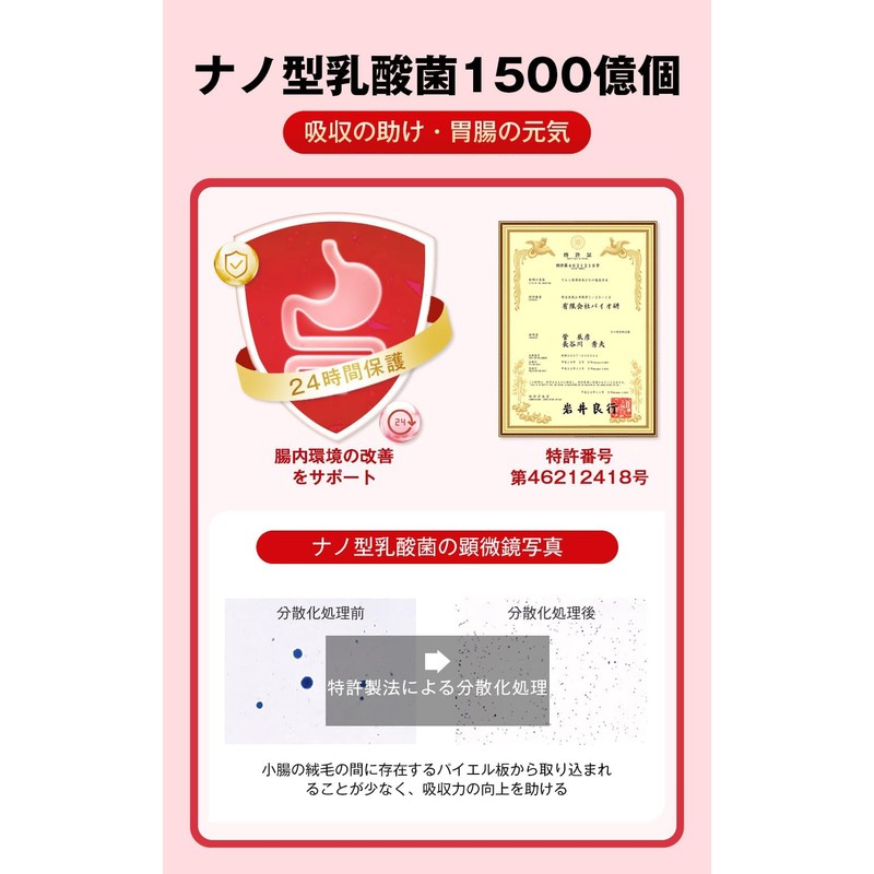 修意 気血サプリFe 吸収型 (90粒 / 30日分×3袋) 3種の植物エキス (鉄分/葉酸/乳酸菌) 鉄不足 鉄分補給