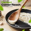AIUHI Teak Corner Spoon, 100% Solid Teak Wooden Corner Spoon