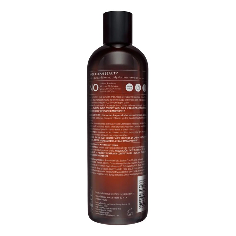 Hask Shampoo Argan Oil 355 Ml