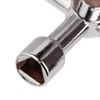 MIVOS Universal Cabinet Key with Bit - Multifunctional Utility Key