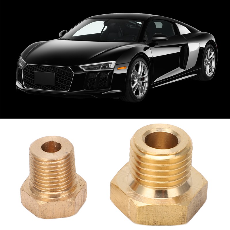 M14x1.5 to 1/8in NPT Oil Pan Plug Adapter Water Temperature