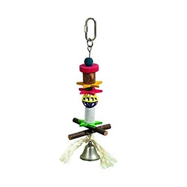 Karlie Flamingo 88562 Lava Wood Bell Large, 32 cm Bird'S World