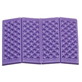 BUNDOK BD-514LP Folding Zabuton, Lavender x Pink, 0.6 inch (15 mm) Thick, Compact