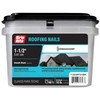 Grip Rite 112EGRFG10BK 1-1/2-inch Electro Galvanized Smooth Shank Bulk Roof