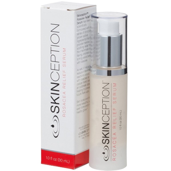 Skinception Rosacea Relief Serum Reduce The Redness And Pain 1oz.