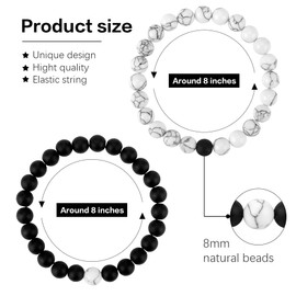 Couples Bracelets Gifts For Boyfriend Stocking Stuffers Couple Gifts For Him Christmas Gifts For Girlfriend Christmas Gifts For Her Long Distance Relationship Gifts Husband Boyfriend Birthday Gift