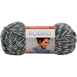 Premier Yarns 1066-05 Rodeo Yarn, Medium Gray