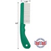 The Hair Doctor Extra Long Tooth Hair Comb 1 1/4