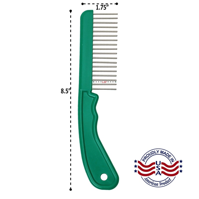 The Hair Doctor Extra Long Tooth Hair Comb 1 1/4