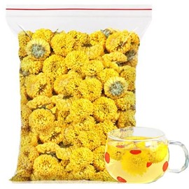 Wuyuan Yellow Chrysanthemum Tea 3.52 oz Huangju Dried Chrysanthemum Flowers Loose Leaf Tea