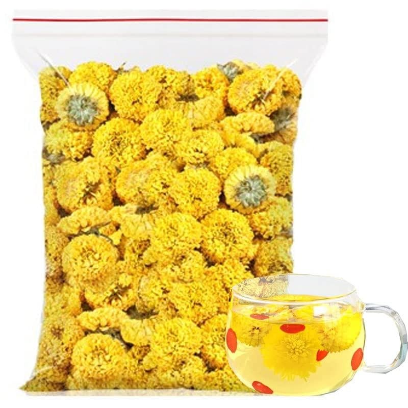 Wuyuan Yellow Chrysanthemum Tea 3.52 oz Huangju Dried Chrysanthemum Flowers