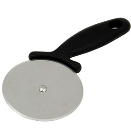 Chef Craft Select Stainless Steel Pizza Cutter, 8 inches in length 3.75 inch blade, Black