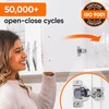 DecoBasics Kitchen Cabinet Hinges - 3/4 Inch (Pack of 10)