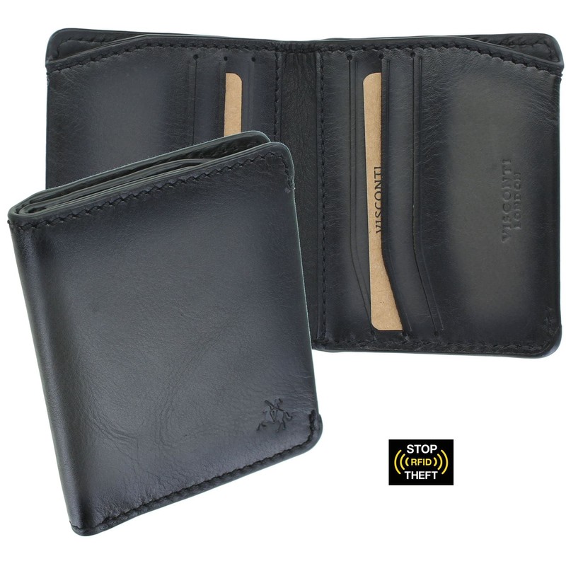 Visconti Montpellier Collection North Leather Wallet RFID - Tap and
