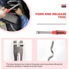 OEMASSIVE 2Piece Automatic Slack Adjuster Release Tool and Wrench 5/16'',Carbon