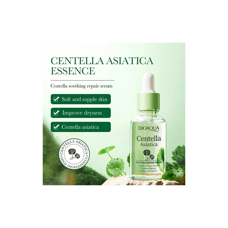 Serum Bioaqua Centella Asiatica Antiacn Control Grasa Todo Tipo De