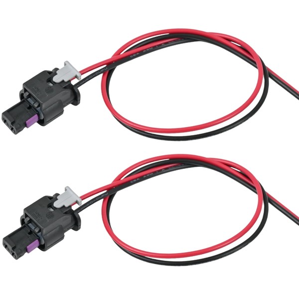 2PCS Side Marker Light Plug Connector Pigtail Wire Harness fit