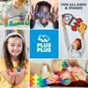 PLUS PLUS 240 Piece Interlocking Building Blocks for Kids, Open