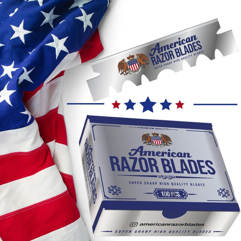 American Razor Blades - Ultra Sharp Single Edge Razor Blades
