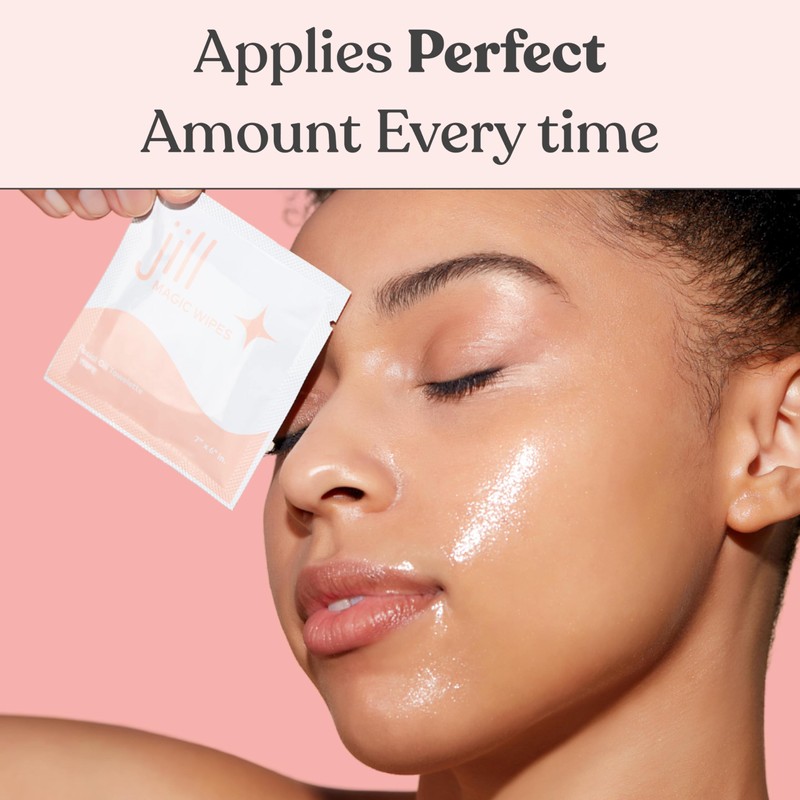 Jill Magic Wipes | Dermaplane Oil Wipes for Pre-Shave Dermaplaning