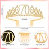 Birthday Tiara for Women, 70th Birthday Crown for Women,70th Birthday