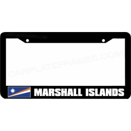 Car Plate Frames MARSHALL ISLANDS flag License Plate Frame