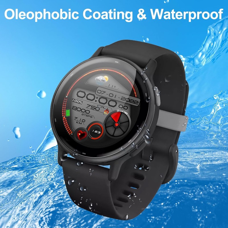 Khxriypha 6 Pack Screen Protectors for Garmin vívoactive 5, Soft