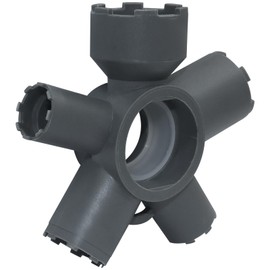 Kyuionty 10-in-1 Faucet Aerator Removal Tool, Sink Aerator Replacement, Fits M16.5/ M18.5/ M21.5/ M22/ M24/ M28, Ideal Faucet Repairs for Kitchen Bathroom