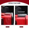 2PCS Soft Top Rear Window Clips Retainer Brackets Tailgate Bar
