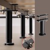 KOVNISE 4Pcs Adjustable Height Bed Support Legs, Replacement with Linking