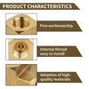 MuRealy 3/16" Brake Line Tee Fitting Kit (4PCS) - Brass