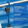 FUENEN Stainless Steel Boat Fender Clips, Quick Release Boat Fender