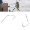 SG Store 20Pcs Small Barbless Fish Hooks with 45cm Line