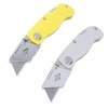 2 Pcs Folding Utility Knife Aluminum Alloy Industrial Grade Outdoor