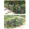 Solar Powered Light Waterproof Mosquito Killer Lamp for Courtyard Garden
