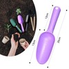 JUFYVO 3pcs Plastic Garden Shovel Dirt Gardening Shovels Soil Shovel