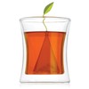 Tea Forte Poom Double Wall Glass 10 ounce Tea Cup