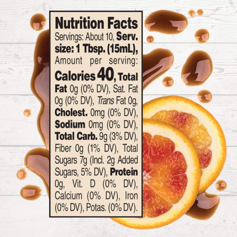 Roland Foods Blood Orange Balsamic Vinegar Glaze, 5.07 Ounce Bottle,