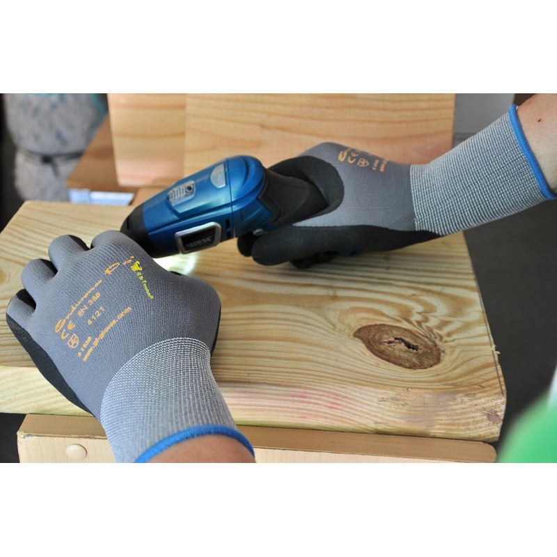 G & F 1529M EndurancePRO MicroFoam Nitrile Coated Work Gloves