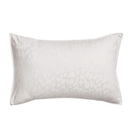 Nalu Nicole Scherzinger Luana Pillow Case Standard Silver, Gray