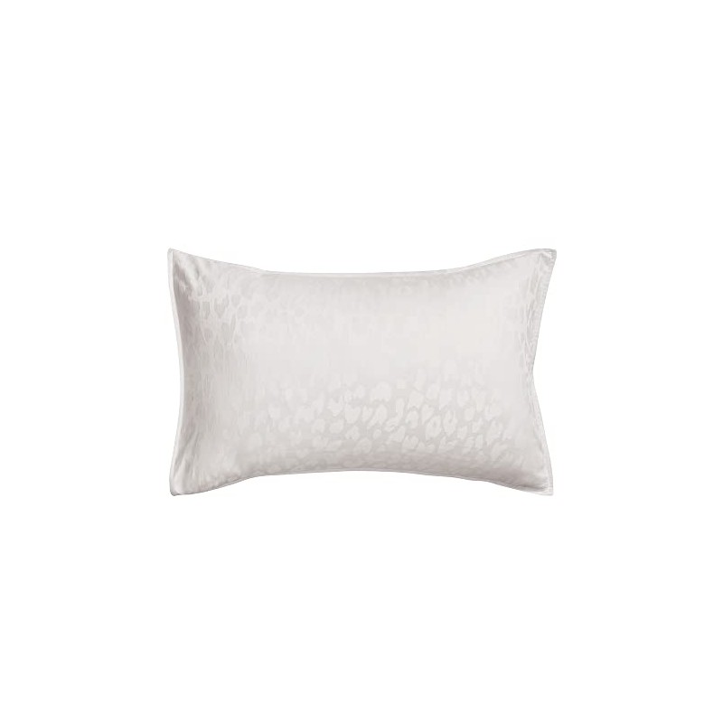 Nalu Nicole Scherzinger Luana Pillow Case Standard Silver, Gray