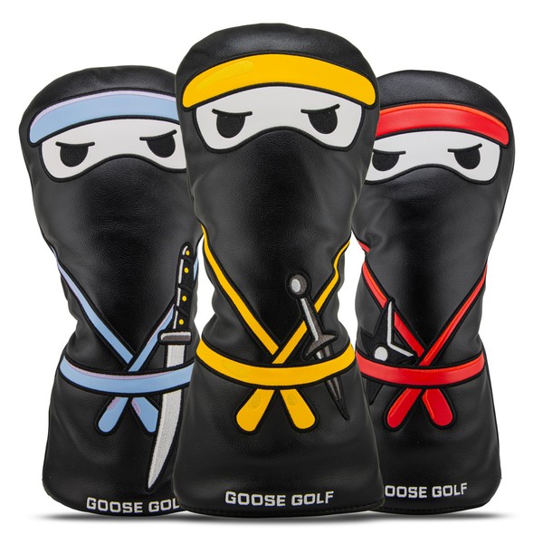 Golf Headcovers for Driver, Wood and Hybrid, Compatible with All