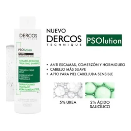 Vichy Dercos Shampo Psolution Psoriasis Picazon 200ml
