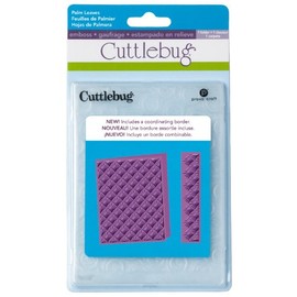 Cricut Cuttlebug - Embossing Folder - 5" x 12" Palm Leaves