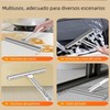 HSZSXJK 3 en 1 Limpiaparabrisas de Cristal Plegable