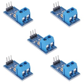 Stemedu DC 0-25V Voltage Detection Sensor Voltage Terminal Measurement Module up to 25V, Test Electronic Bricks for Robot for Arduino for Raspberry Pi (Pack of 5pcs)