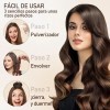 4pzs Rizador De Cabello Heatless Curls,rulos Para Cabello Marrón