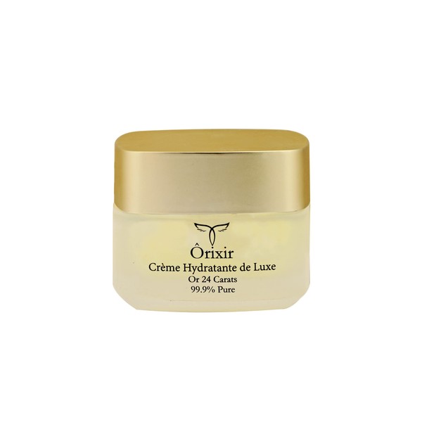 Orixir Luxury Moisturising Cream - Face Cream with Hyaluronic Acid, Snail Slime and 24 Carat Pure Gold, Anti-Ageing Effect, Intensive Moisturises and Visibly Firms the Skin