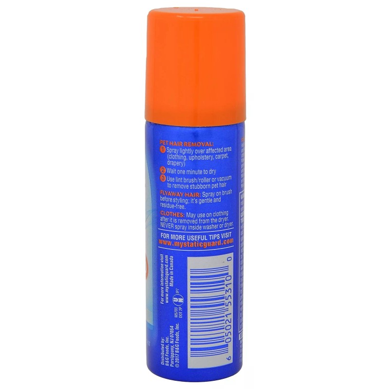 Static Guard AntiStatic Spray 3 Piece Set 5.5oz and Travel