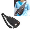 GOLDEN WOLF Chest Sling Bag Adjustable Shoulder Strap Waterproof Messenger